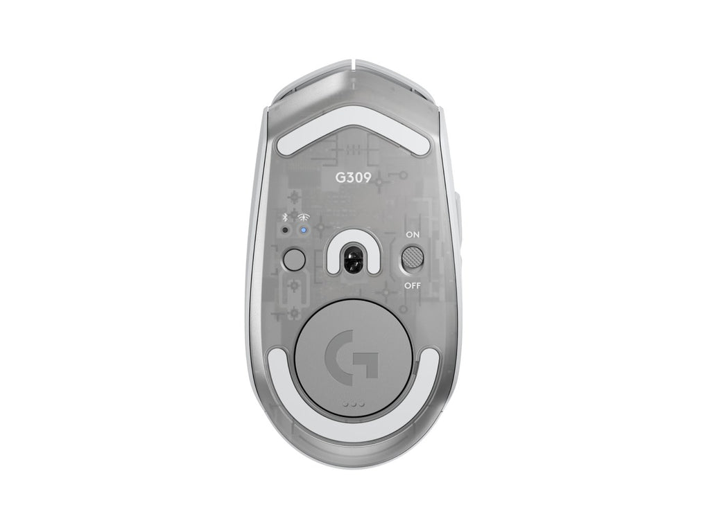 Logitech G G309 Wireless Gaming Mouse - Optical - 6 Buttons - White (910-007207)
