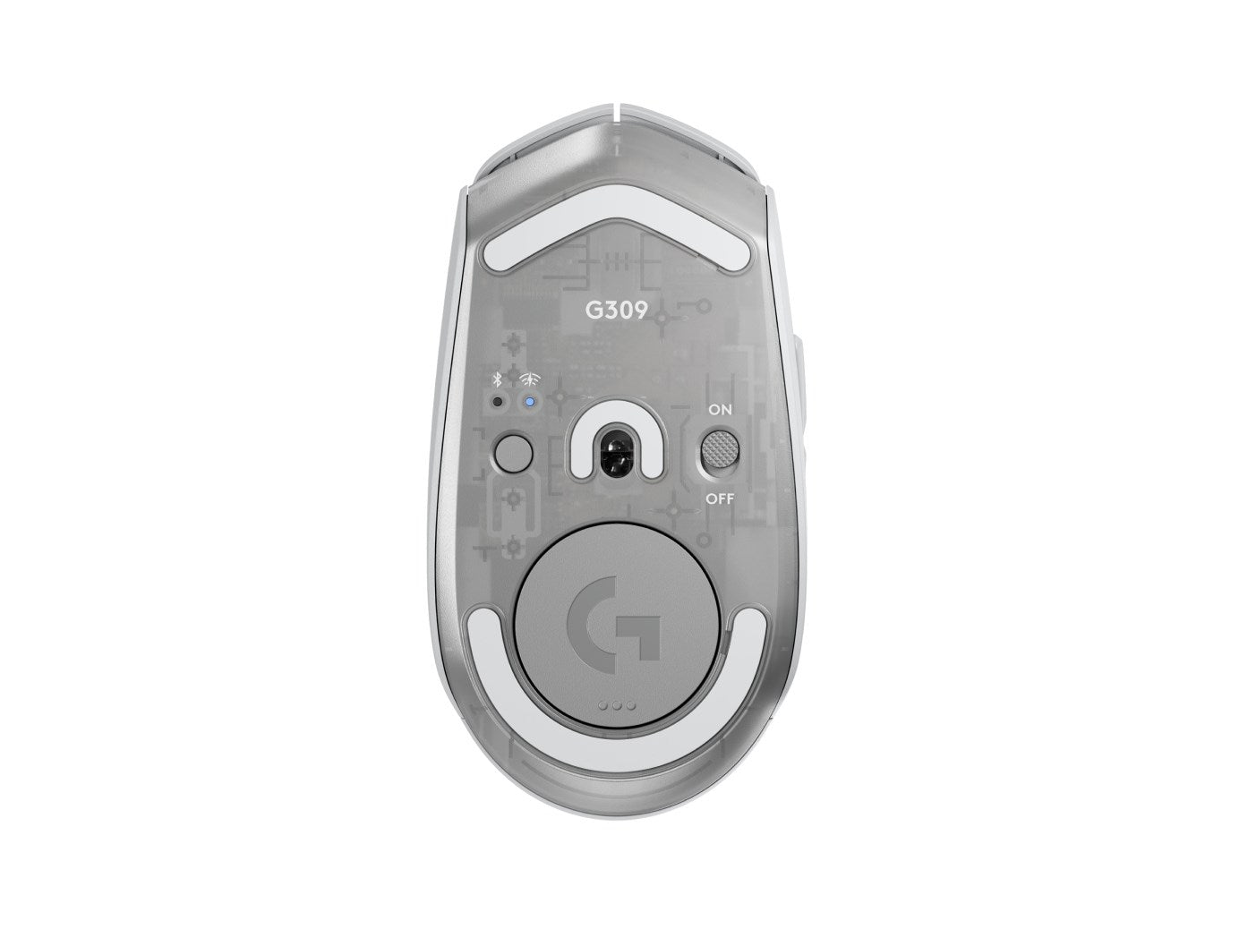 Logitech G G309 Wireless Gaming Mouse - Optical - 6 Buttons - White (910-007207)