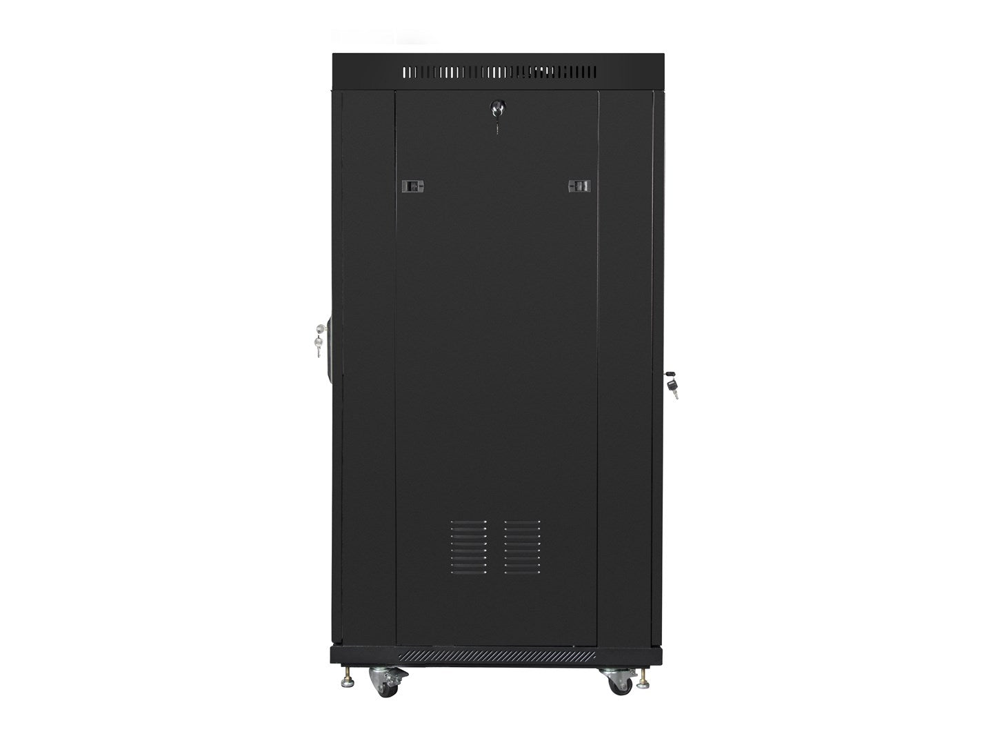 LANBERG Rack Cabinet 19 27U Floor Standing Black LCD Glass Door
