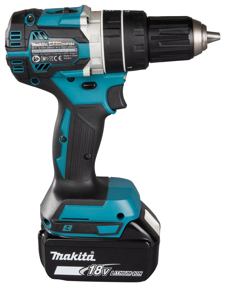 Makita Impact Screwdriver 18V DHP484 2000 RPM Black Blue