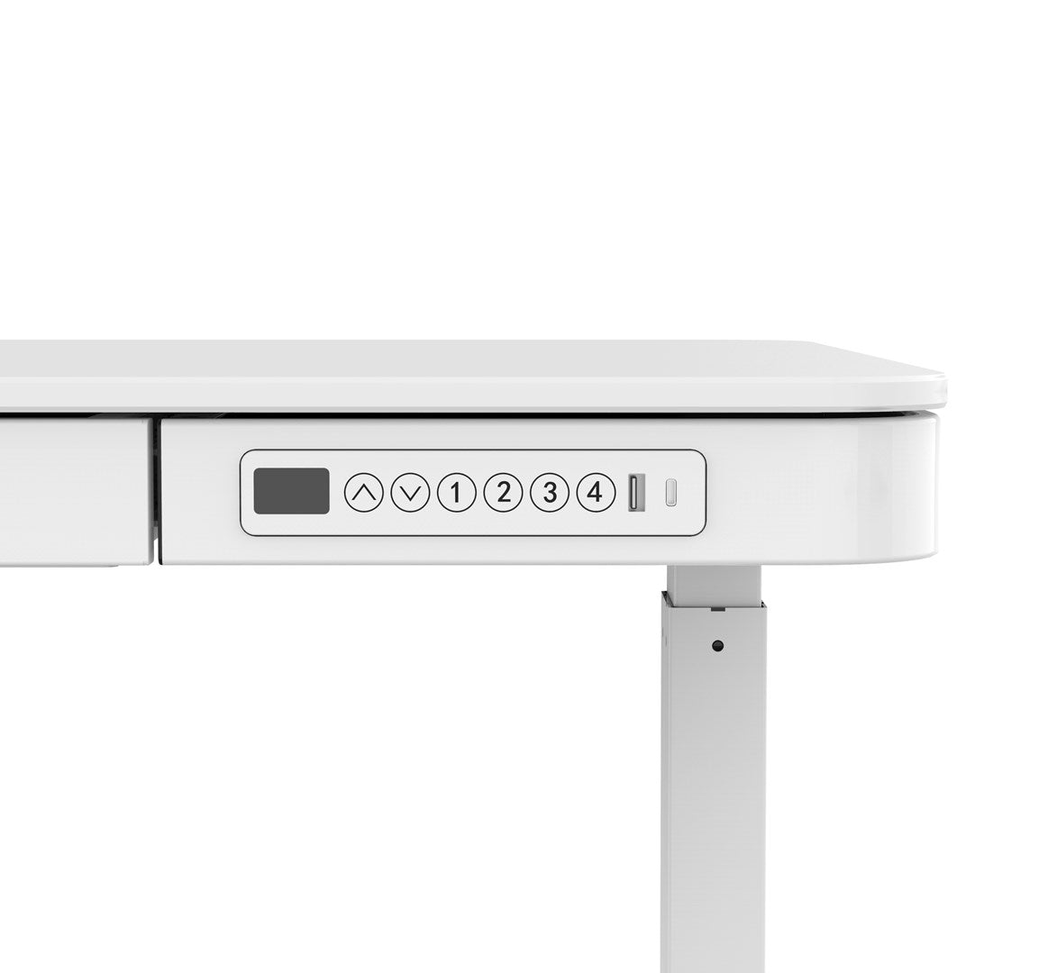 Activejet Desk ET119S Electric Height Adjustable White 120x60
