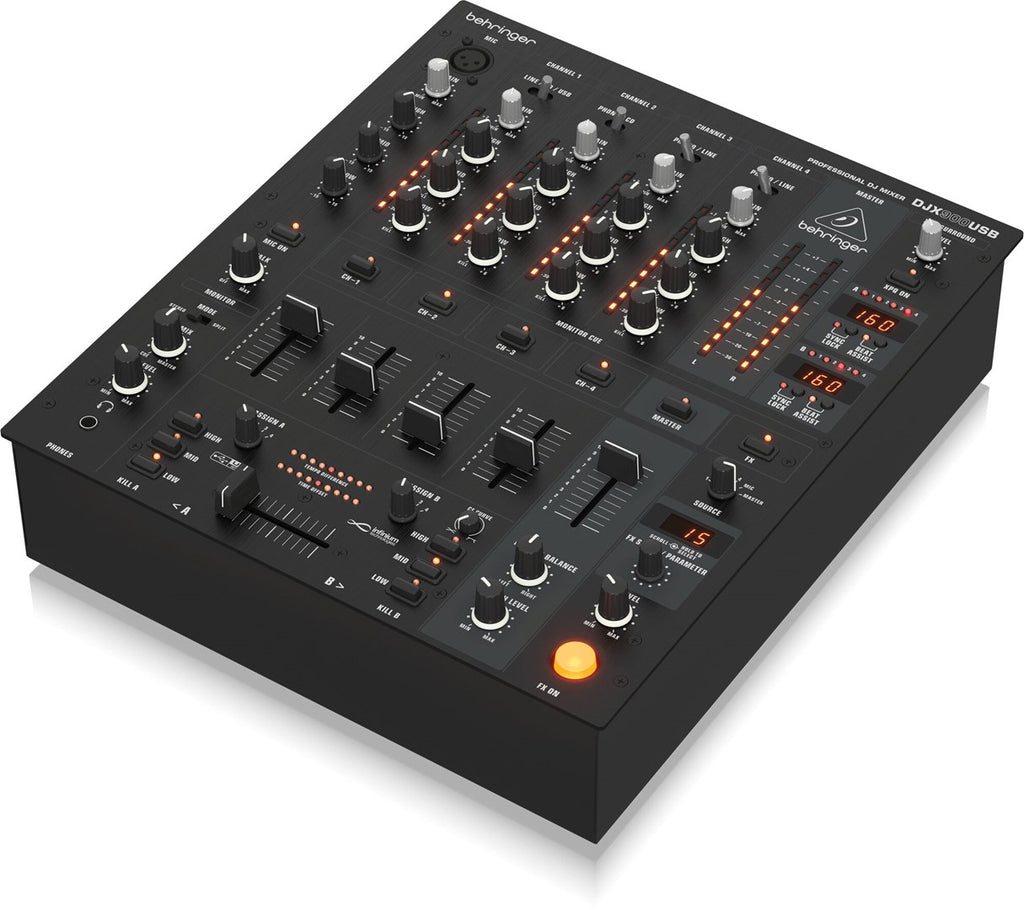 Behringer DJX900USB 4-Channel DJ Mixer with USB Audio Interface