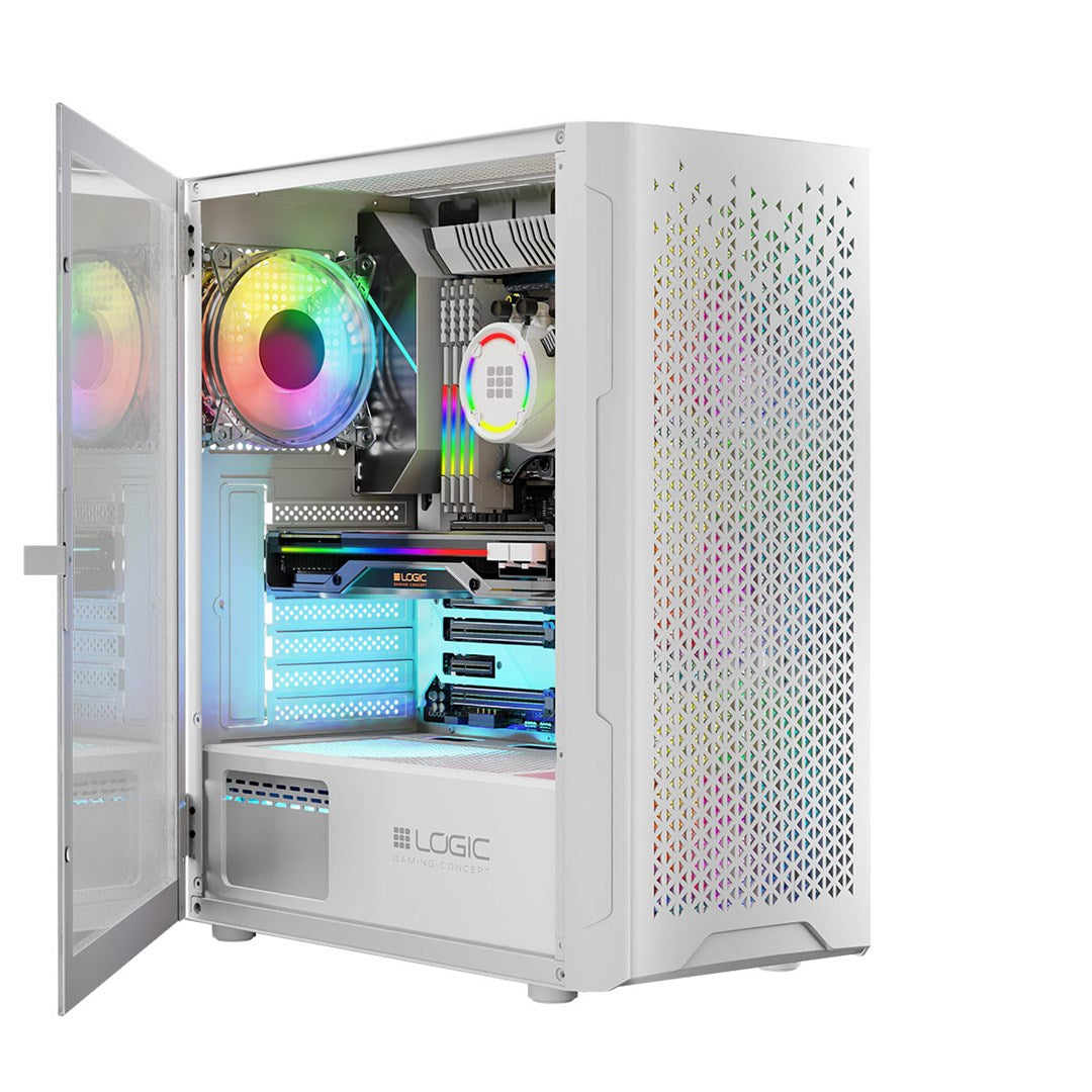 Logic ARAMIS ARGB Mini USB 3.0 Case White