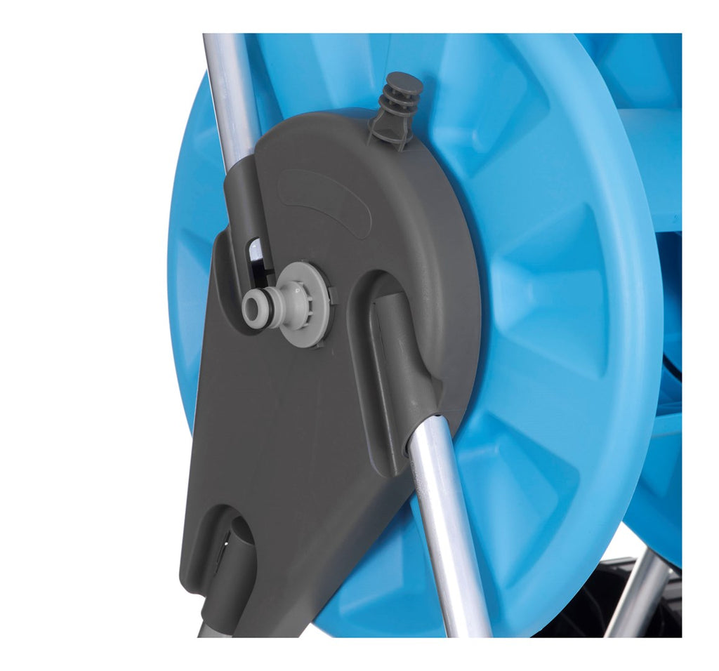 CELLFAST Garden Trolley 55-250 for 45 m Hose Capacity - Technopolymer - Blue