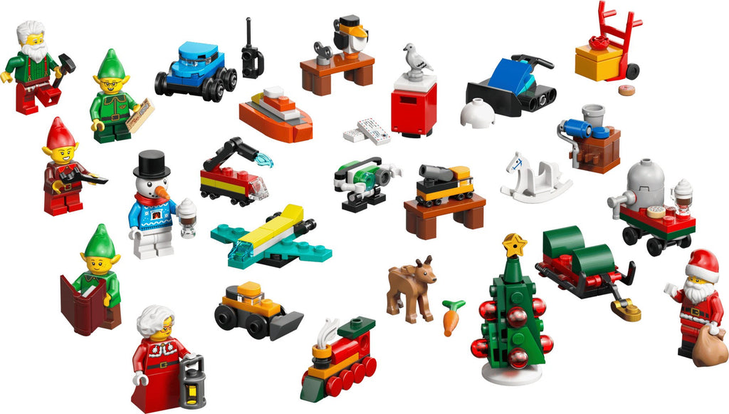 LEGO CITY Advent Calendar 2026 252 Pieces 7 Minifigures Model 60510