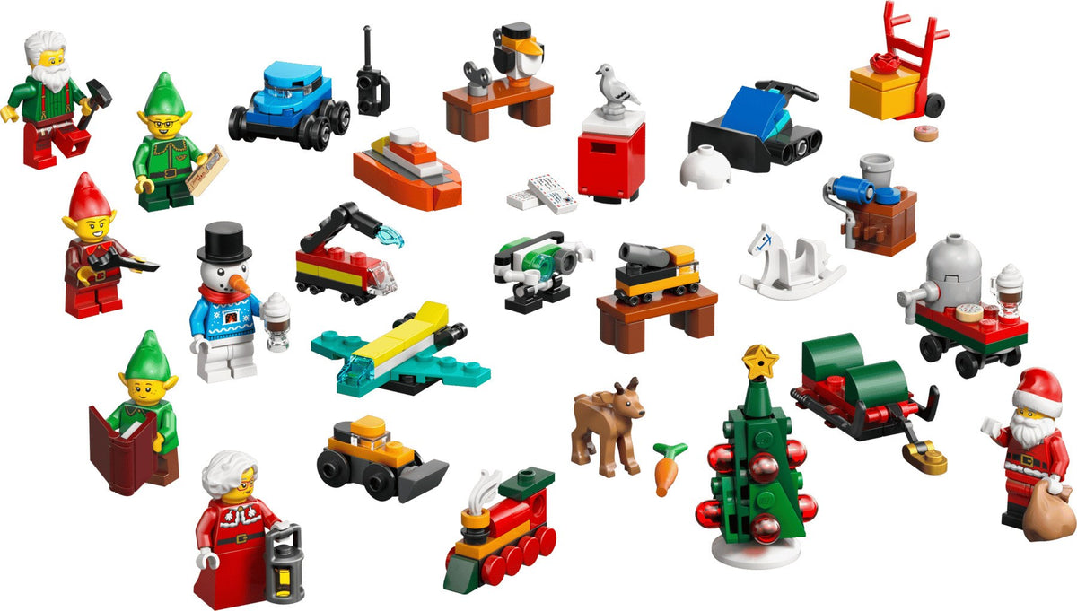 LEGO CITY Advent Calendar 2026 252 Pieces 7 Minifigures Model 60510