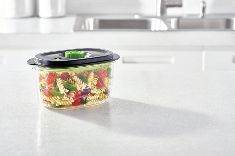 FoodSaver FFC022X Food Storage Container 1.2 L Black Transparent