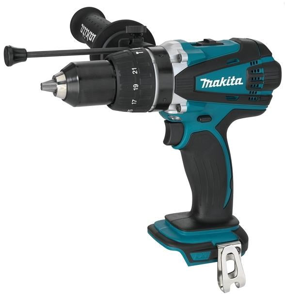 Makita DHP458Z Keyless Drill 2000 RPM Black Blue