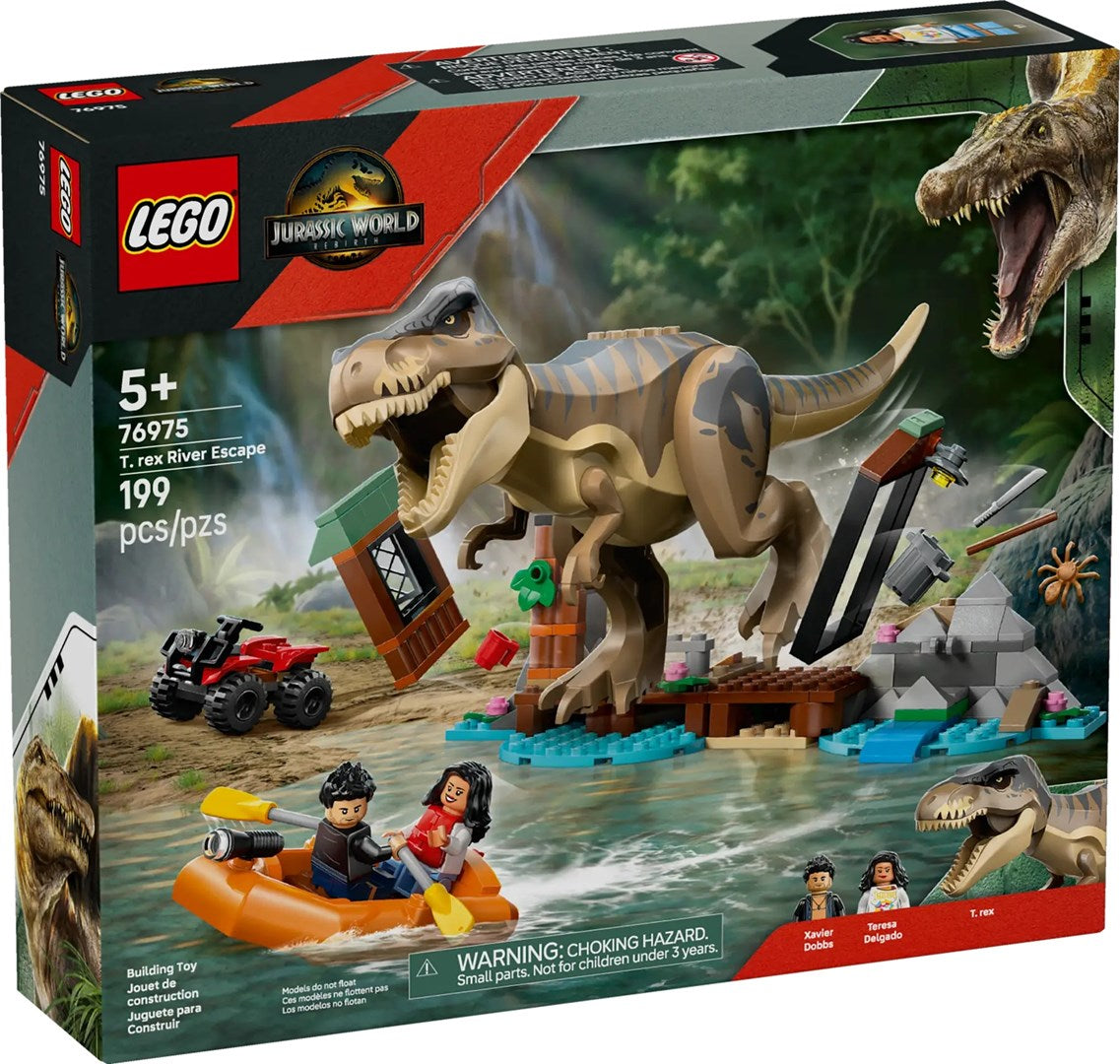 LEGO Jurassic World - Escape from the T.Rex - 5+ - 76975