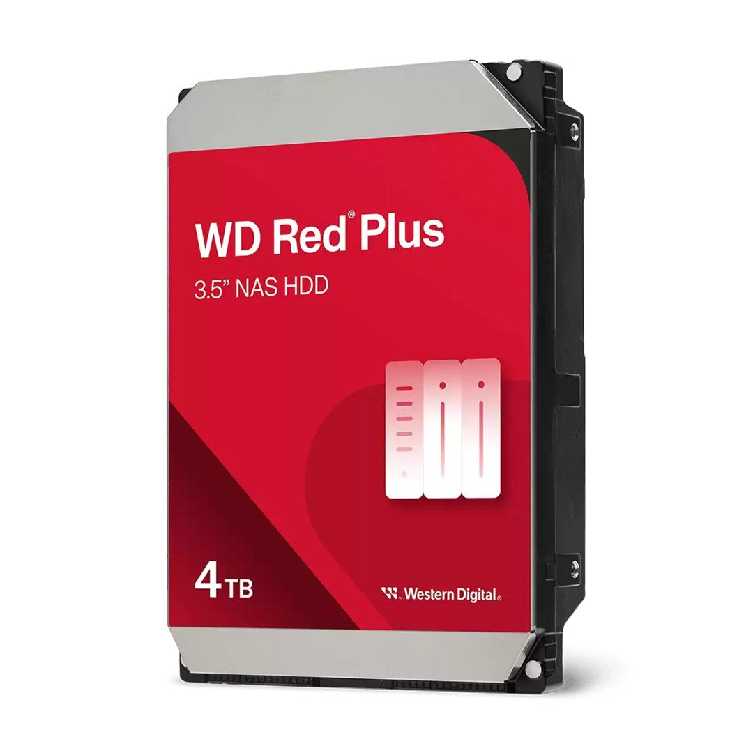 Western Digital HDD Red Plus 4TB 3.5 SATA 128MB - WD40EFZZ