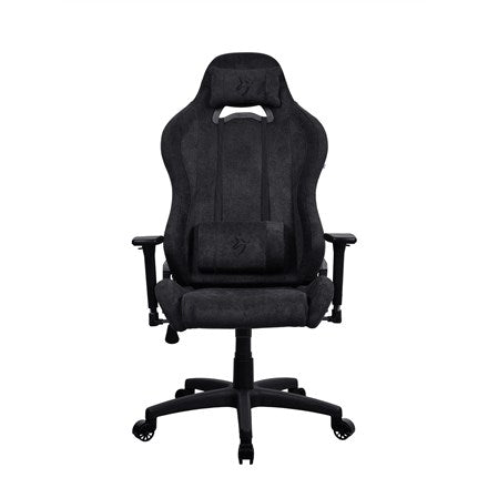 Arozzi Torretta Soft Fabric | Gaming Chair | Metal/Reinforced nylon | Pure Black