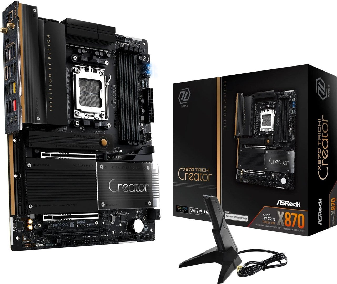 Motherboard for AMD AM5 Socket Ryzen 9000/8000/7000 Series Processors
