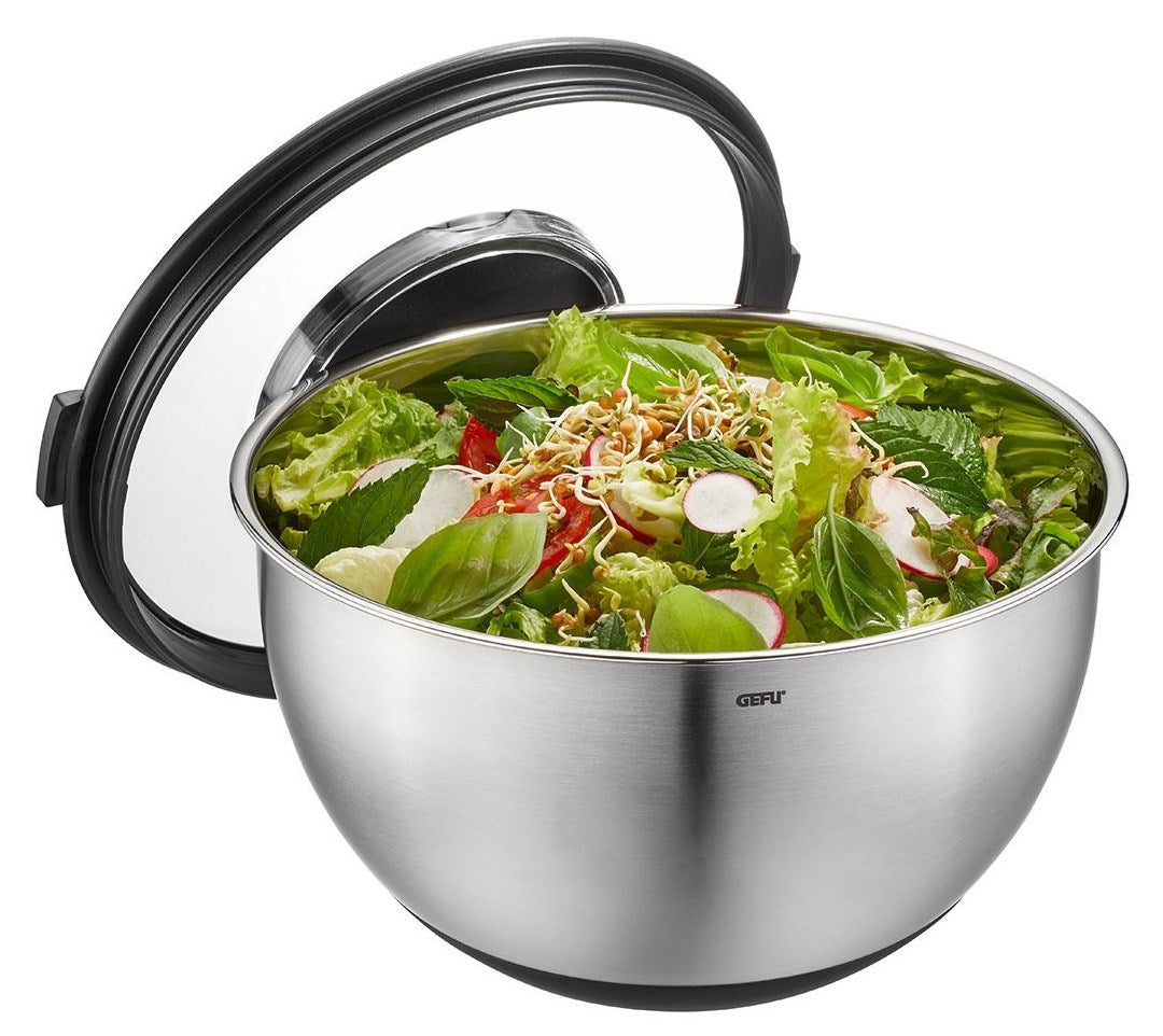 GEFU Set of 2 Bowls with Lid MUOVO G-35055