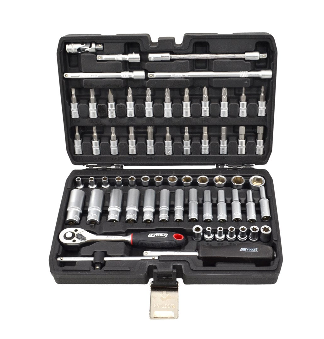AWTOOLS 63-Piece Tool Set Manual Tools 2000 g 986855