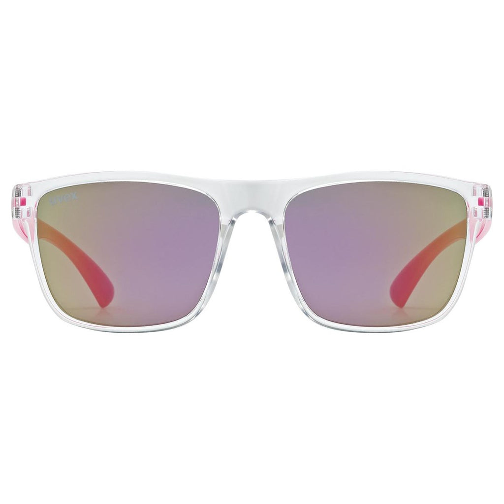 Uvex rookie clear Multi-sport glasses Boy/Girl Full rim Pink  Translucent