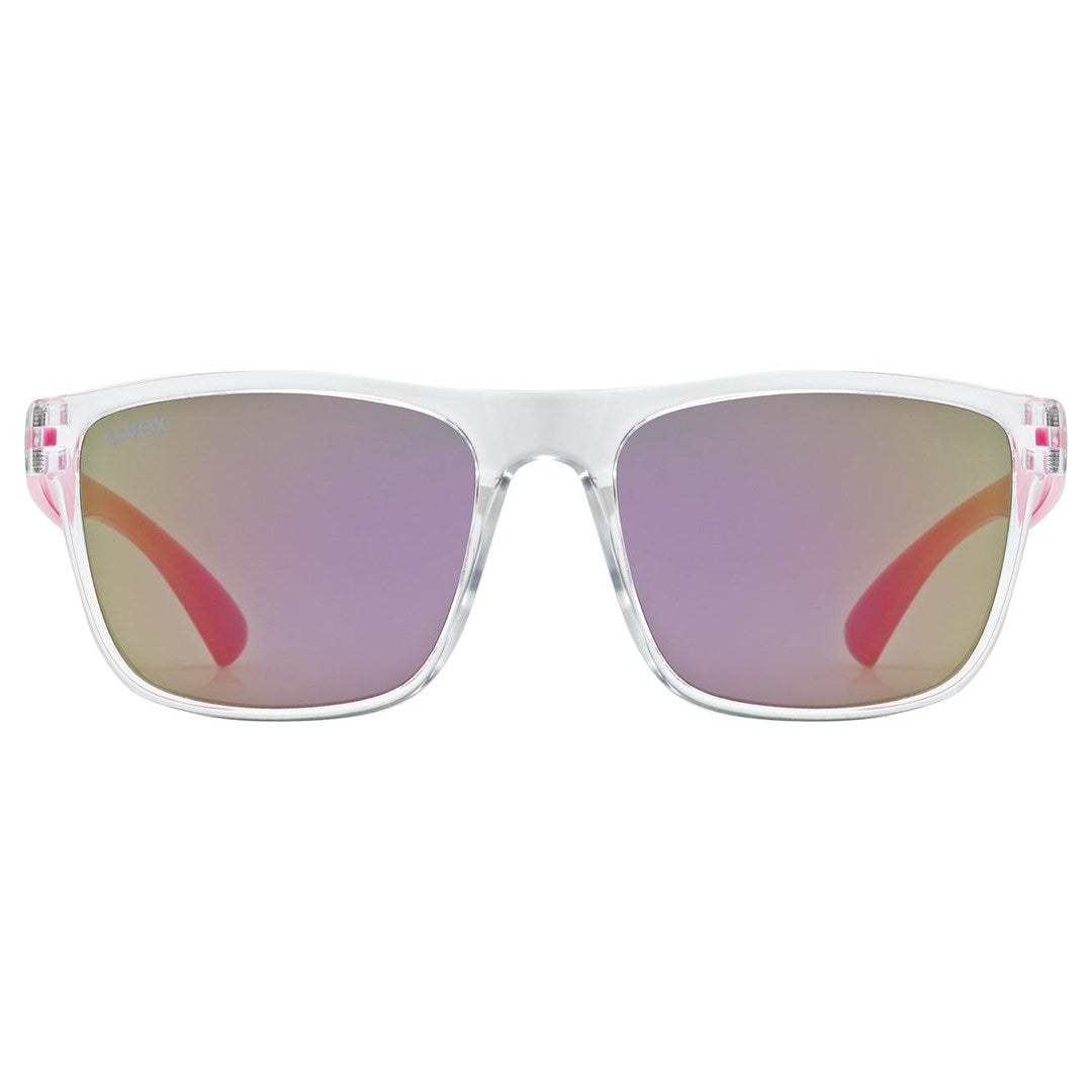 Uvex rookie clear Multi-sport glasses Boy/Girl Full rim Pink  Translucent