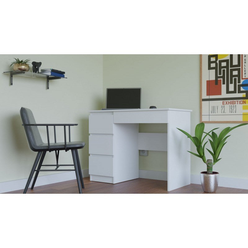 Desk Mijas Left White Matt