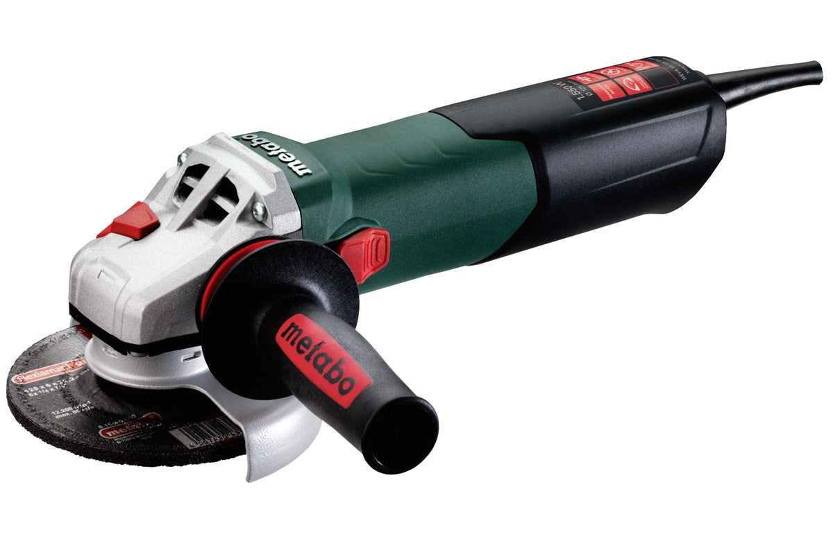 Metabo Angle Grinder 1550W 125 mm 11000 RPM WEVA 15-125 Quick