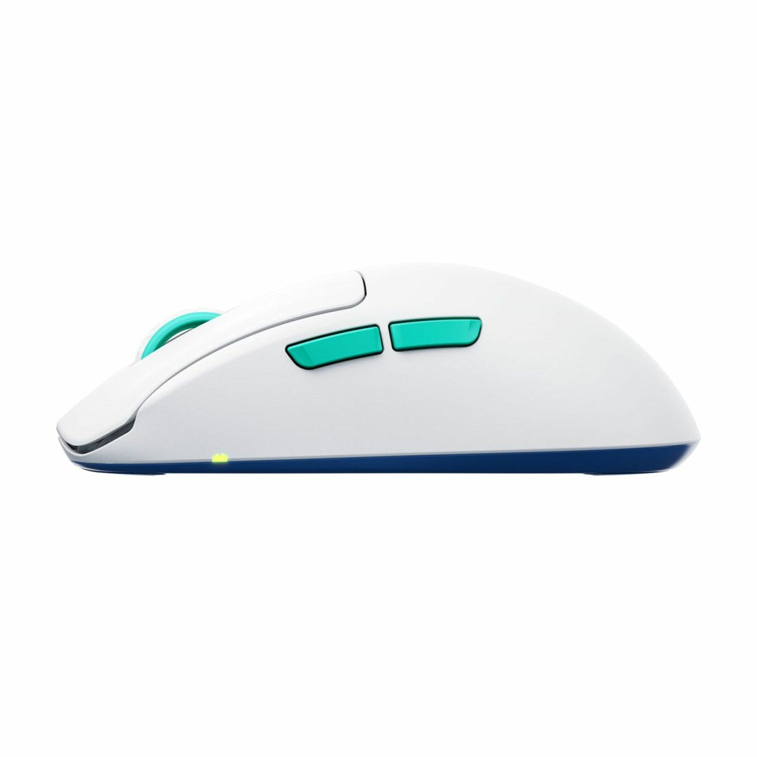 CHERRY XTRFY M68 Wireless - RF Wireless - 26000 DPI - Blau - Türkis - Weiß (CX-M68W-WHITE)