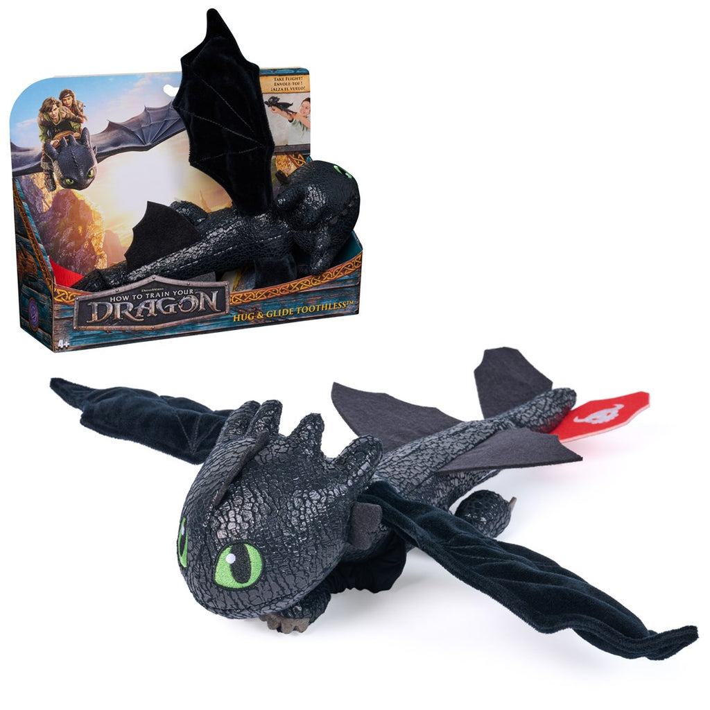SPIN MASTER DreamWorks Dragons Toothless Plush Toy 12”