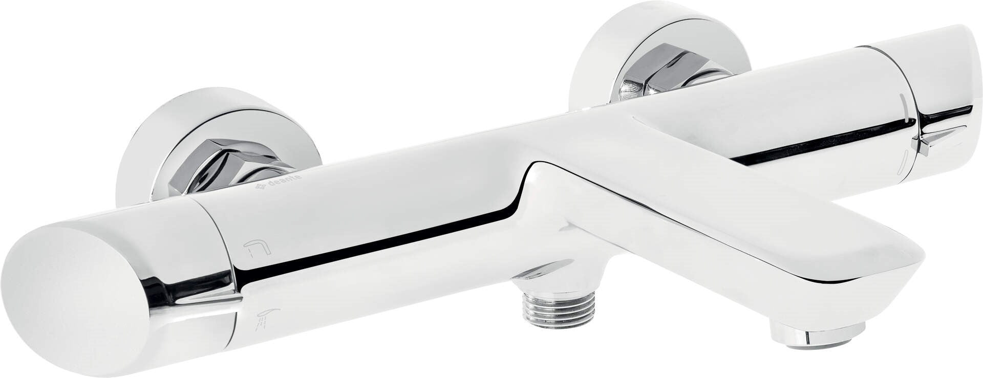 Wall-mounted bathtub mixer