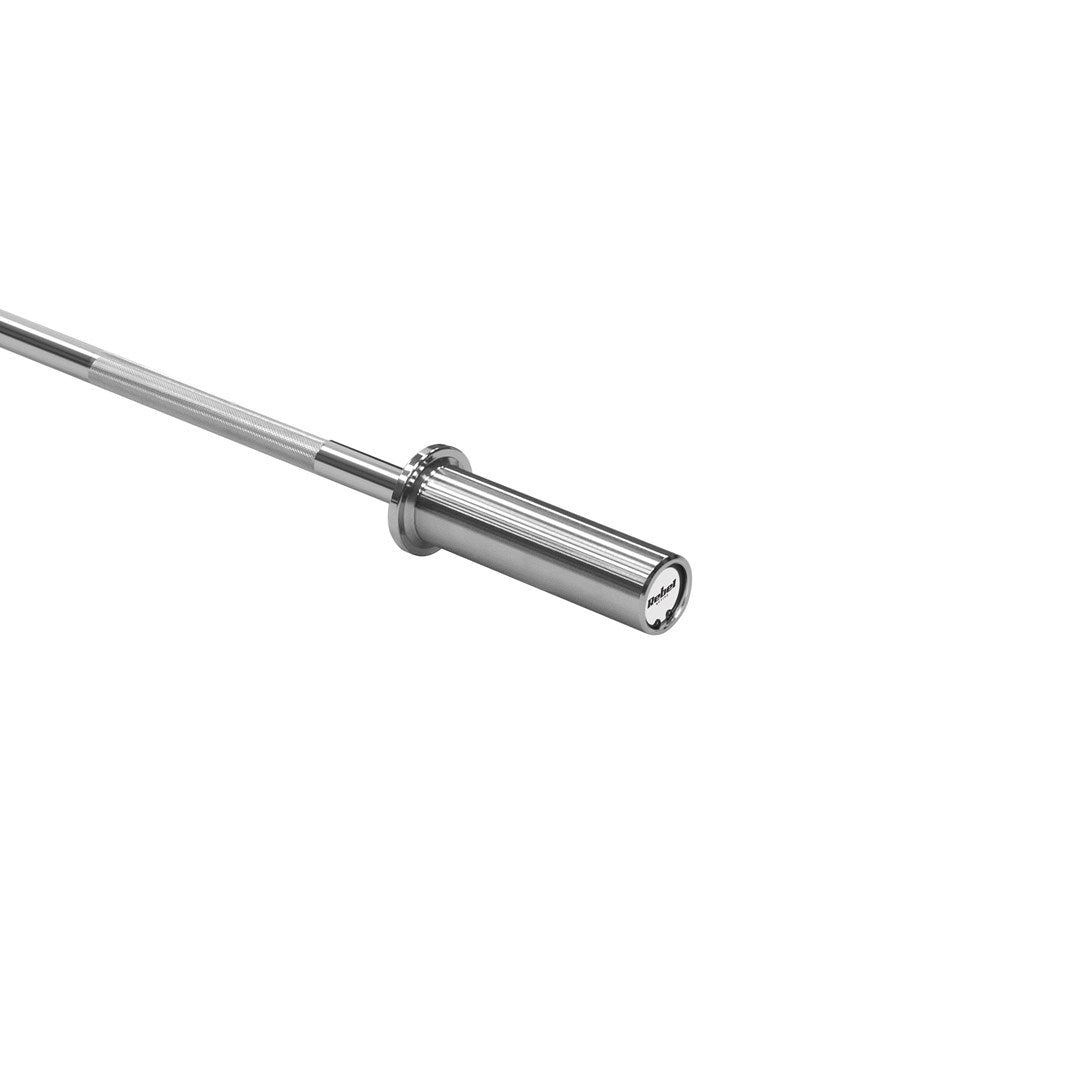 Olympic Straight Bar with Bearings  Olympic Barbell with Bearings 120cm 9kg REBEL ACTIVE