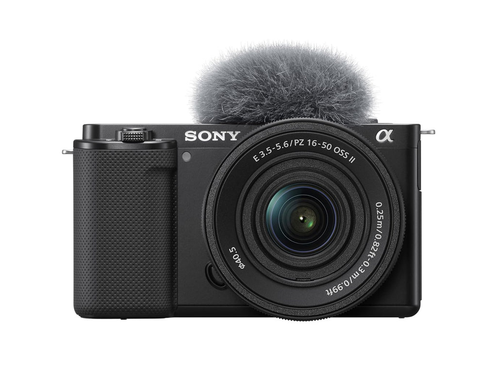 Sony ZV-E10 + E PZ 16-50mm F3.5-5.6 OSS II MILC 24.2 MP CMOS 6000 x 4000 pixels Black