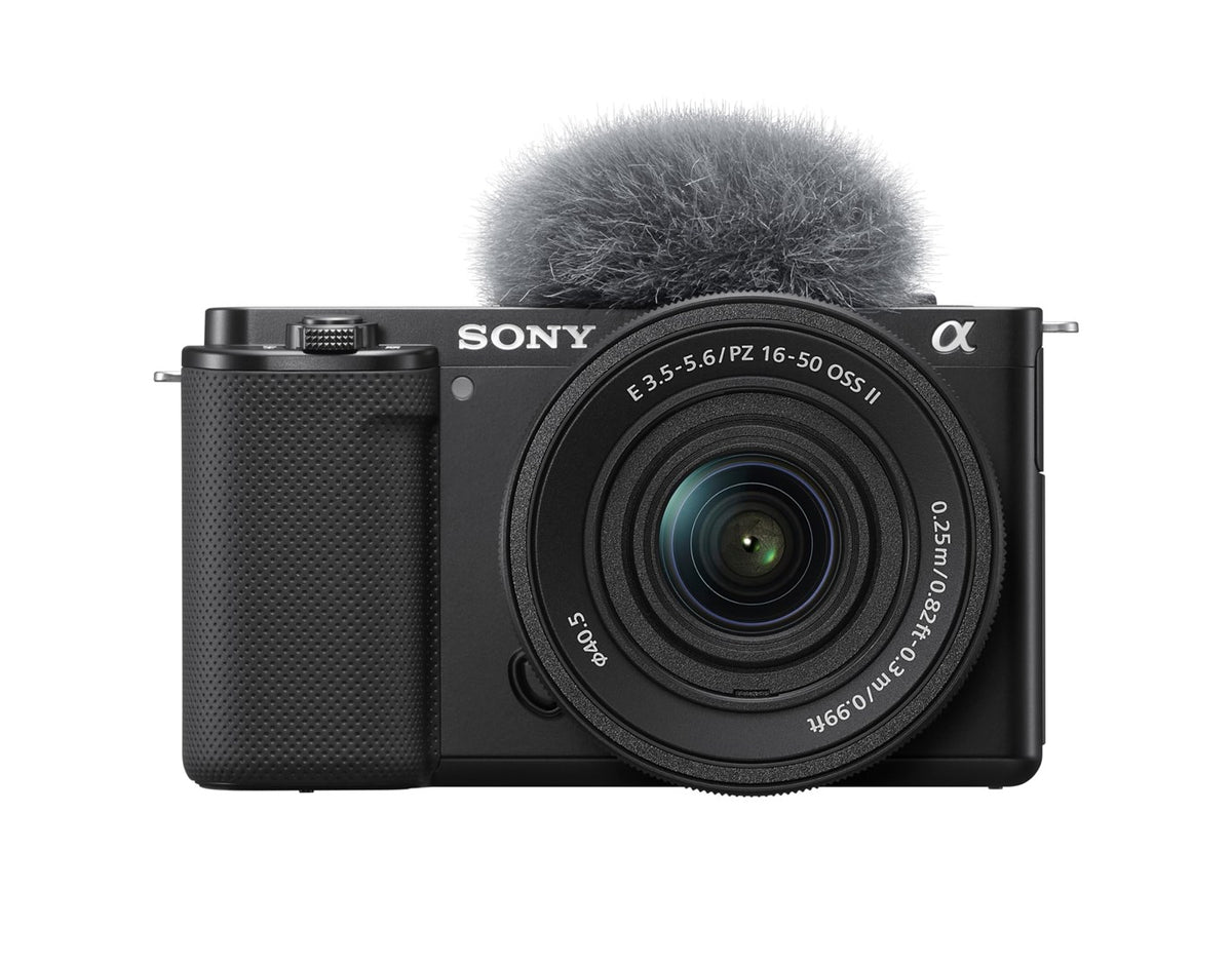 Sony ZV-E10 + E PZ 16-50mm F3.5-5.6 OSS II MILC 24.2 MP CMOS 6000 x 4000 pixels Black