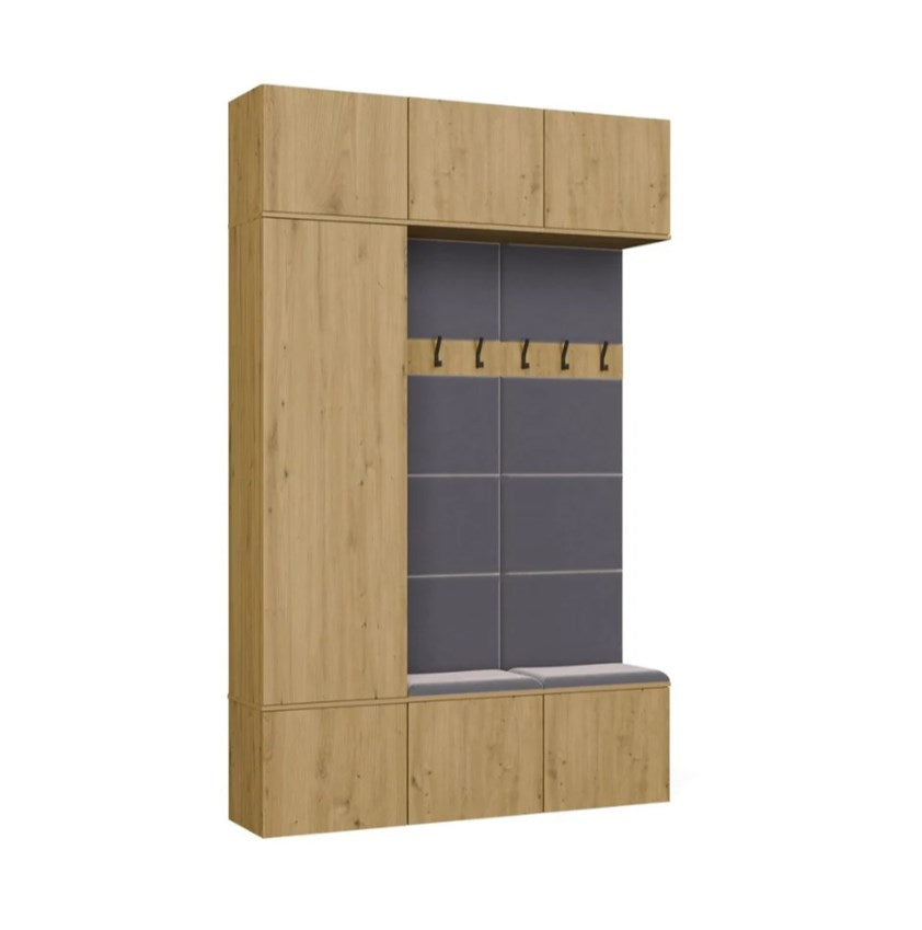 HAGA III 1SZ2W Wardrobe – Artisan Oak
