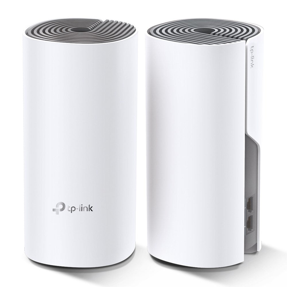 TP-LINK Deco Whole Home Mesh Wi-Fi System DECO E4 (2-Pack) - 1167 Mbit/s