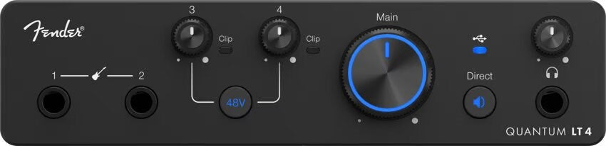 Fender Quantum LT 4 - USB-C audio interface