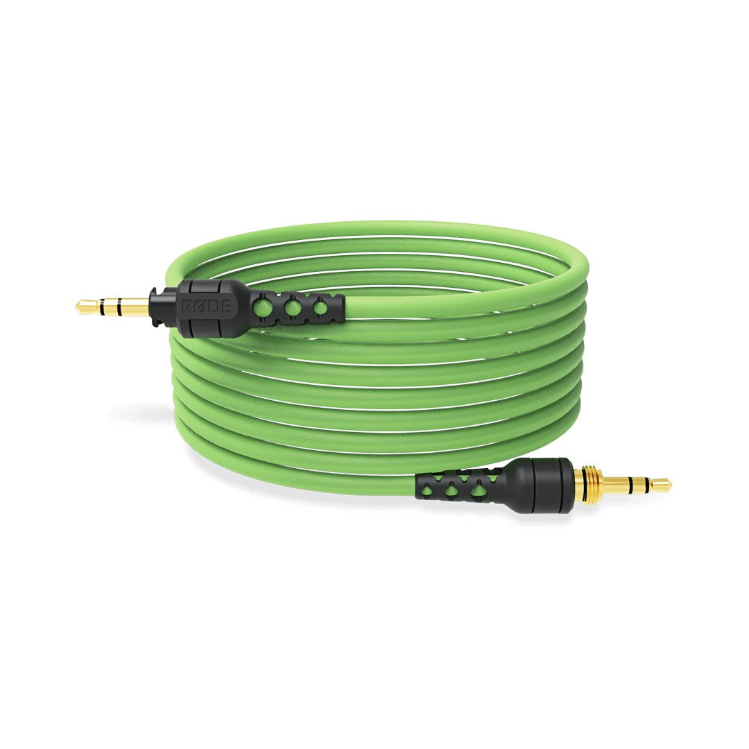 RODE NTH-Cable24 Green Audio Cable 2.4 m 3.5 mm TRS | Model NTH-CABLE 24 G