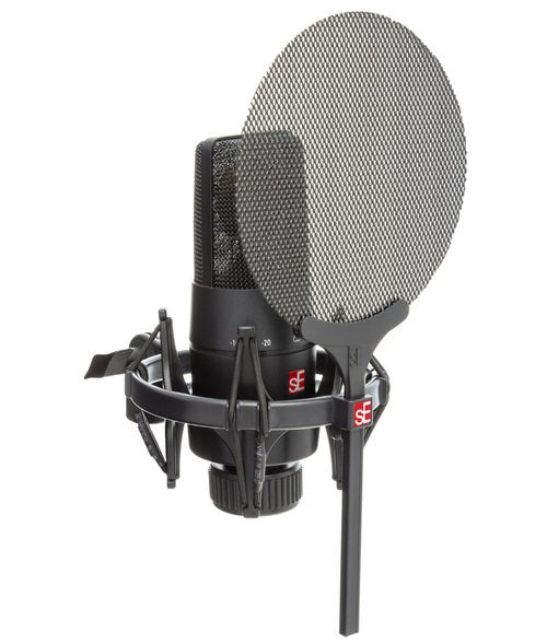 sE Electronics X1 S Vocal Pack Black - Studio Microphone with Shock Mount