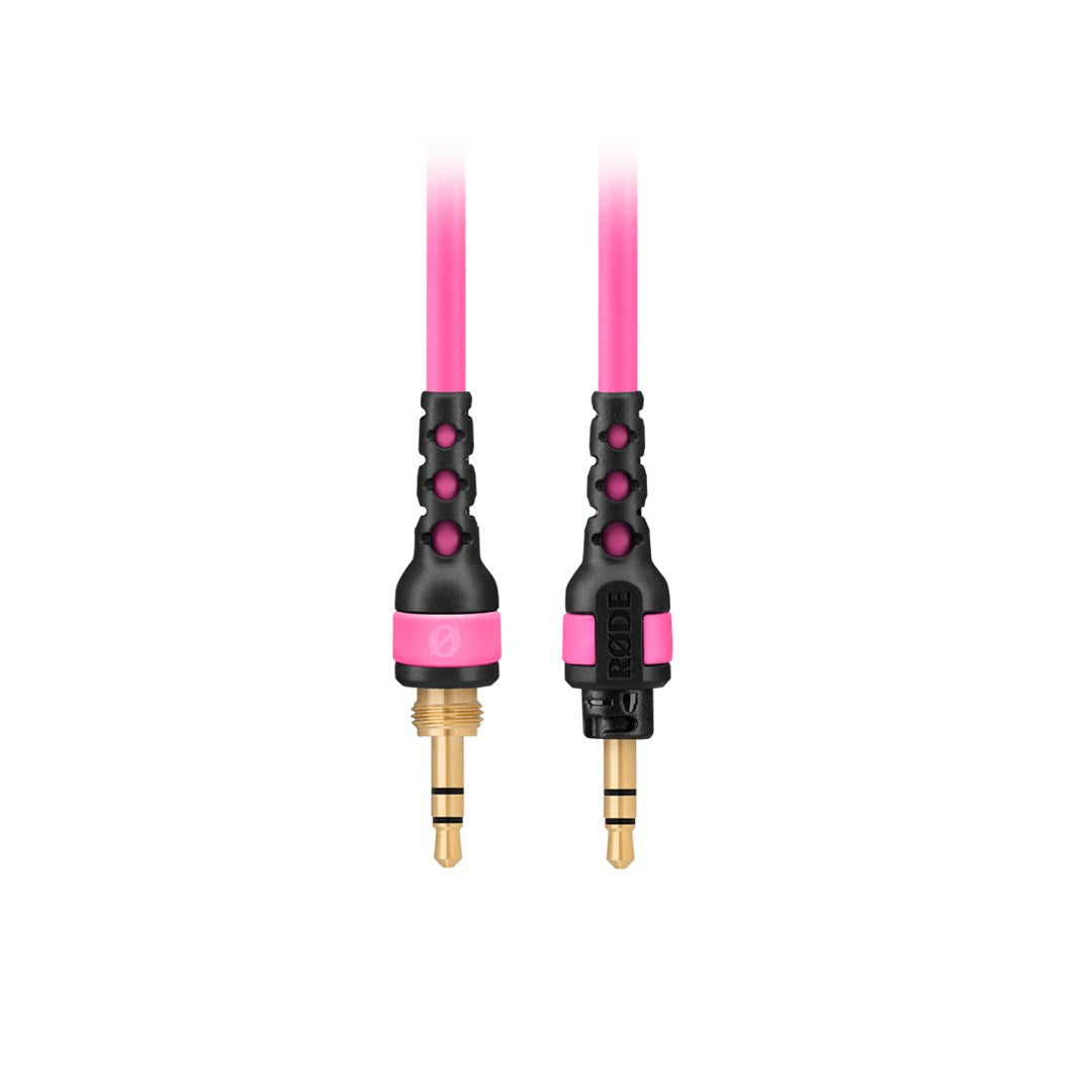RODE NTH-Cable24 Pink Audio Cable 2.4 m 3.5 mm TRS | Model NTH-CABLE 24P