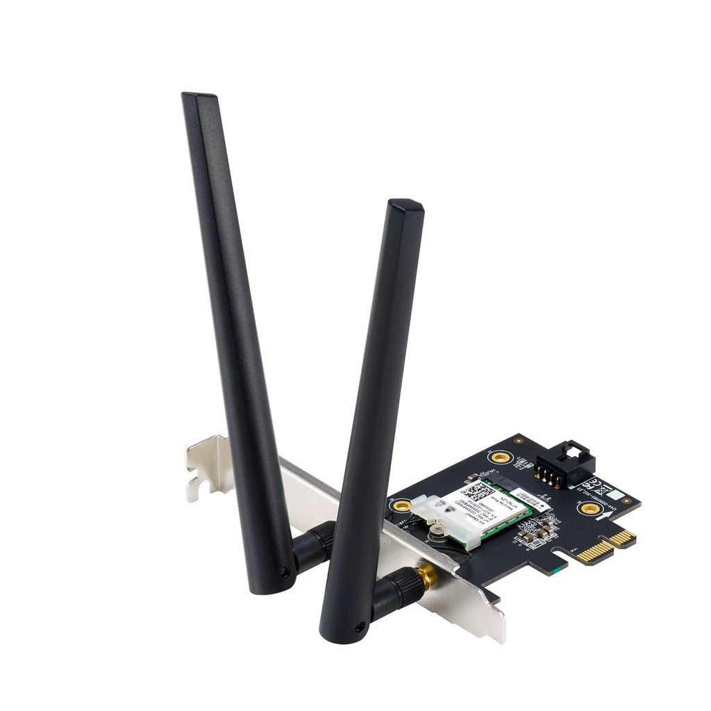Asus - WLAN PCIe Card - AX5400 PCE-AX58BT - WiFi 6E 90IG07I0-ME0B10
