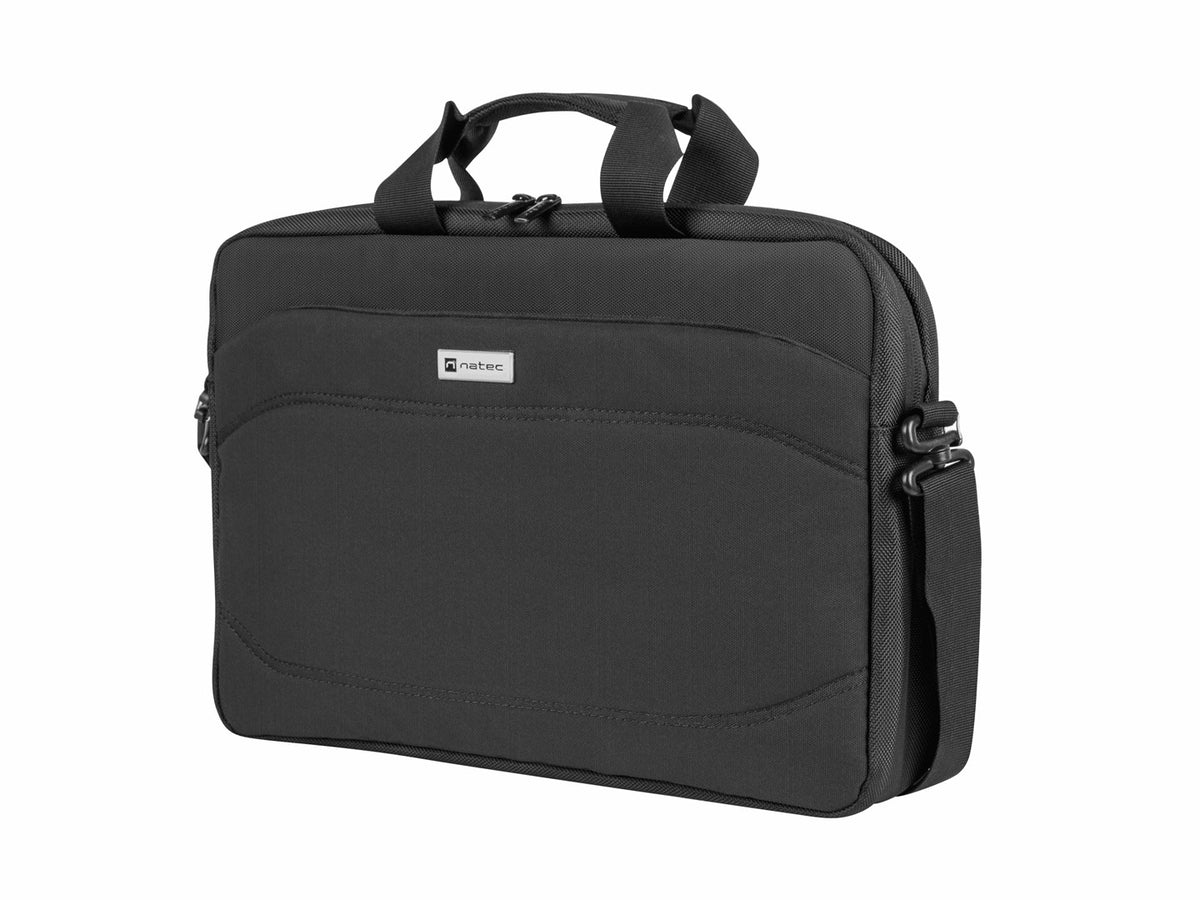 NATEC Nanger 35.8 cm (14.1 ) Briefcase Black