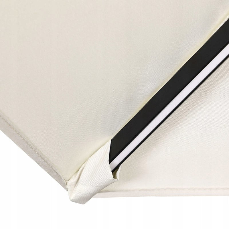 Garden Umbrella Hanging 3 m Large Beige