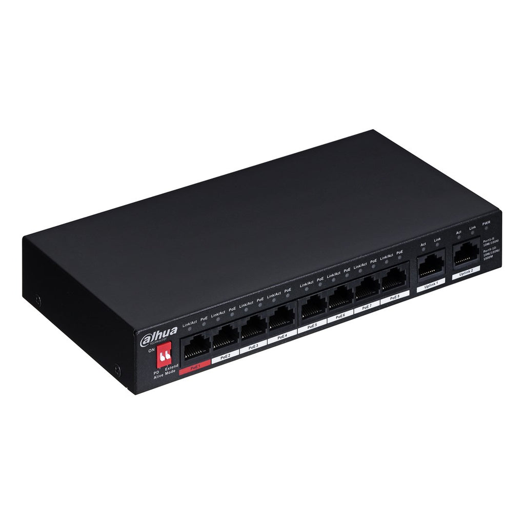 Dahua PFS3010-8ET-96-V2 - Network Switch