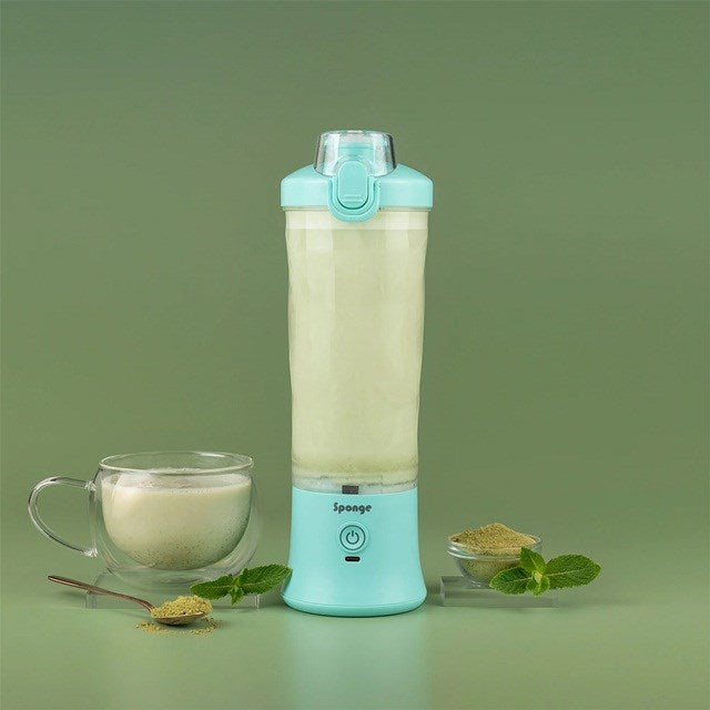 Sponge Cordless Cup Blender 0.6 L Turquoise