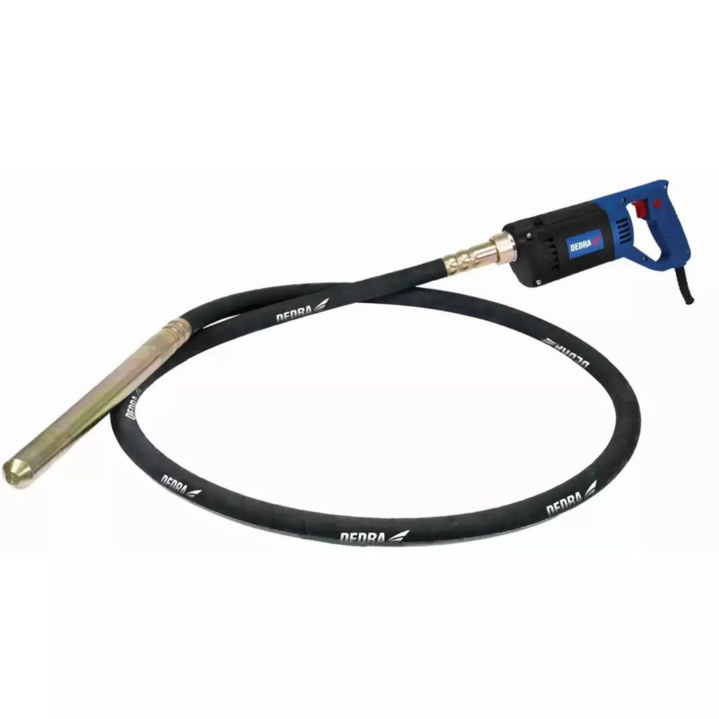 DEDRA Concrete Vibrator 1200W with 2.5 m Hose
