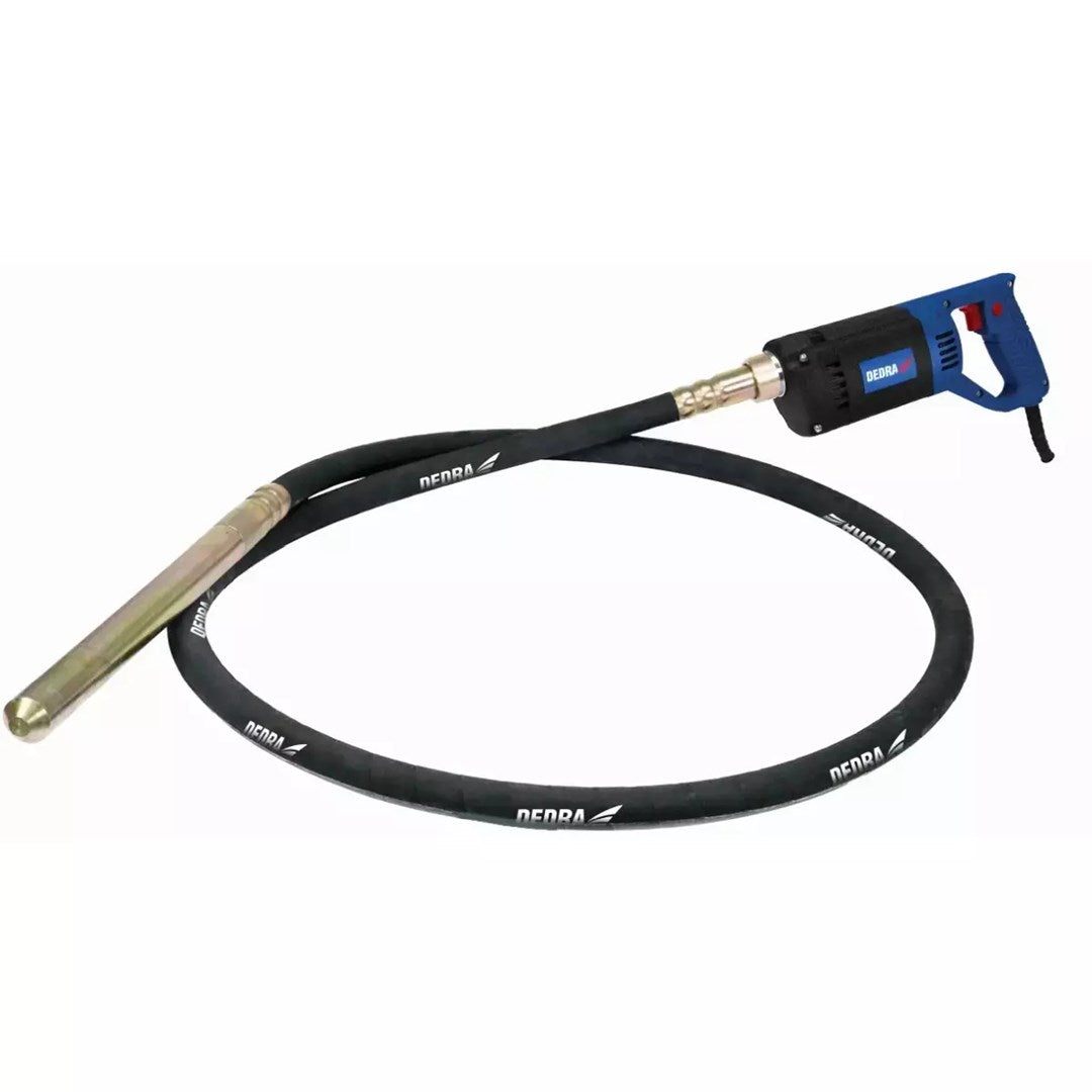 DEDRA Concrete Vibrator 1200W with 2.5 m Hose