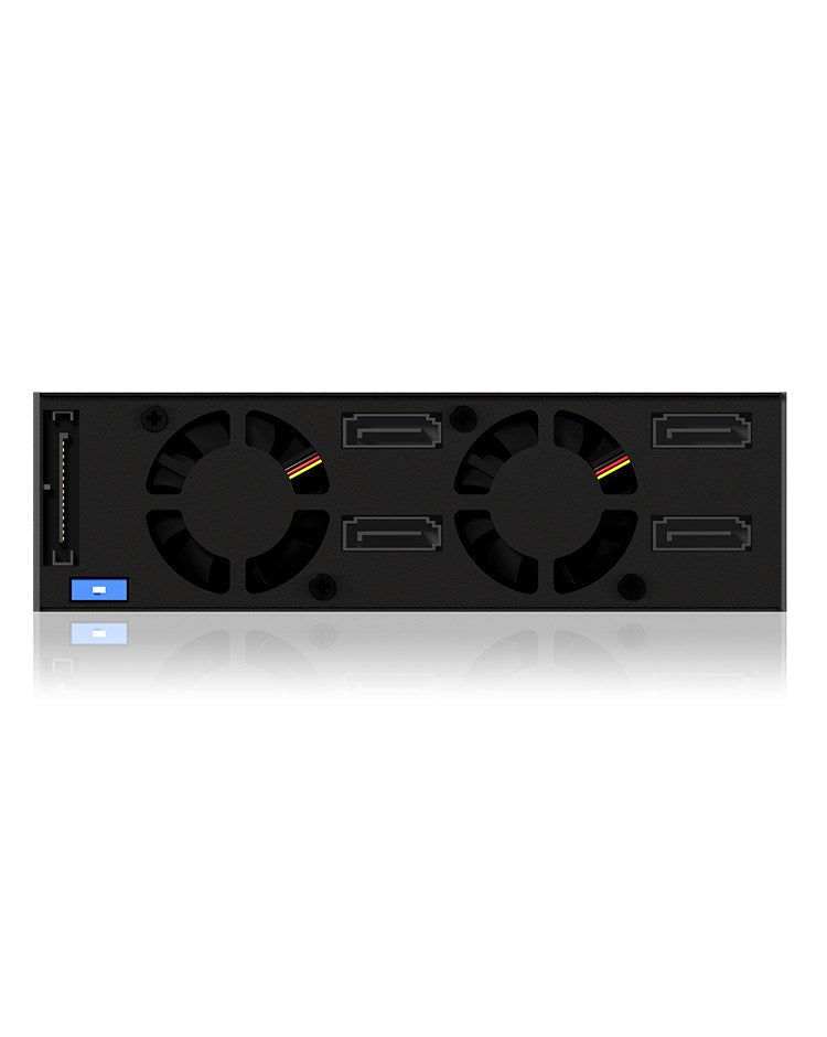 ICY BOX IB-2240SK - Gehäuse für Speicherlaufwerke mit Lüfter - 2.5" (6.4 cm) - black (IB-2240SSK)