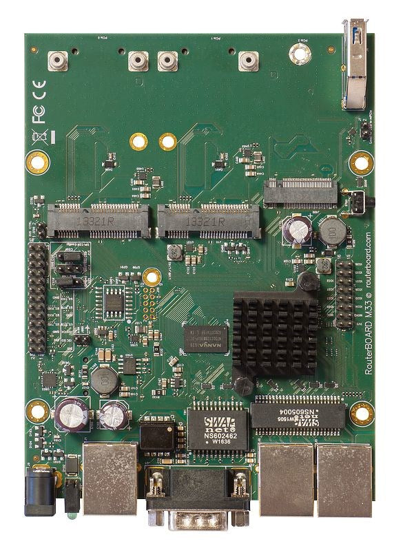 Mikrotik RBM33G Wired Router Black Green Grey