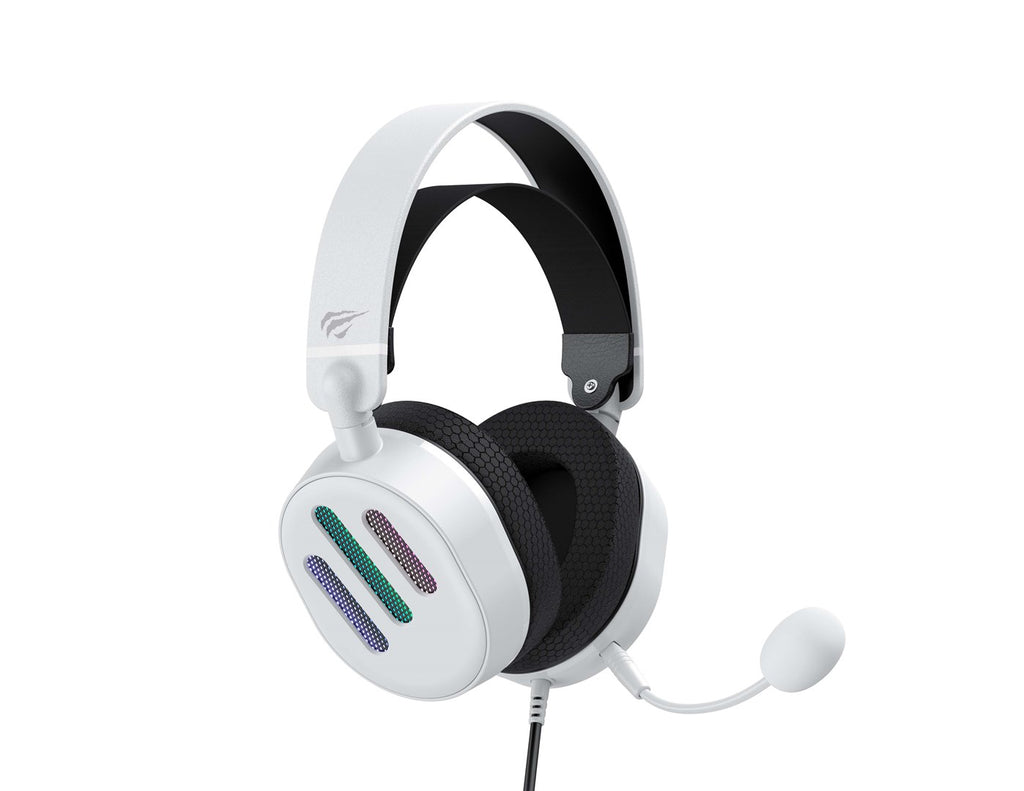 Havit H2038U RGB Gaming Headphones White