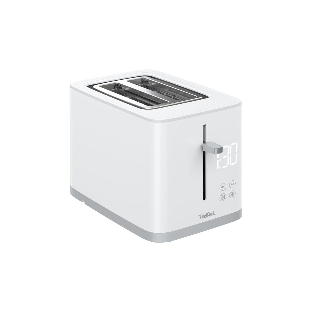 Tefal Toaster 850 W 2 Slices Variable Crust Browning Control TT693110 White