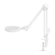 Nedis MAGLE2WT Table Magnifier Lamp with Clamp