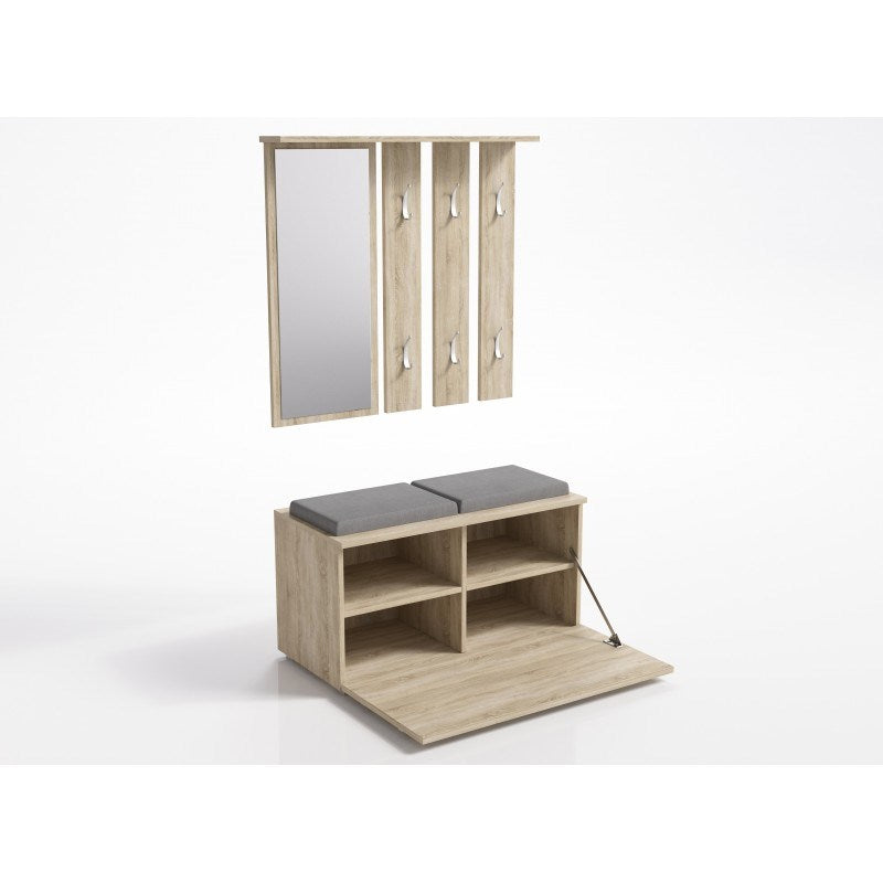 Topeshop GAR OPAL SONOMA Entryway Cabinet, Oak, 85x45x35cm