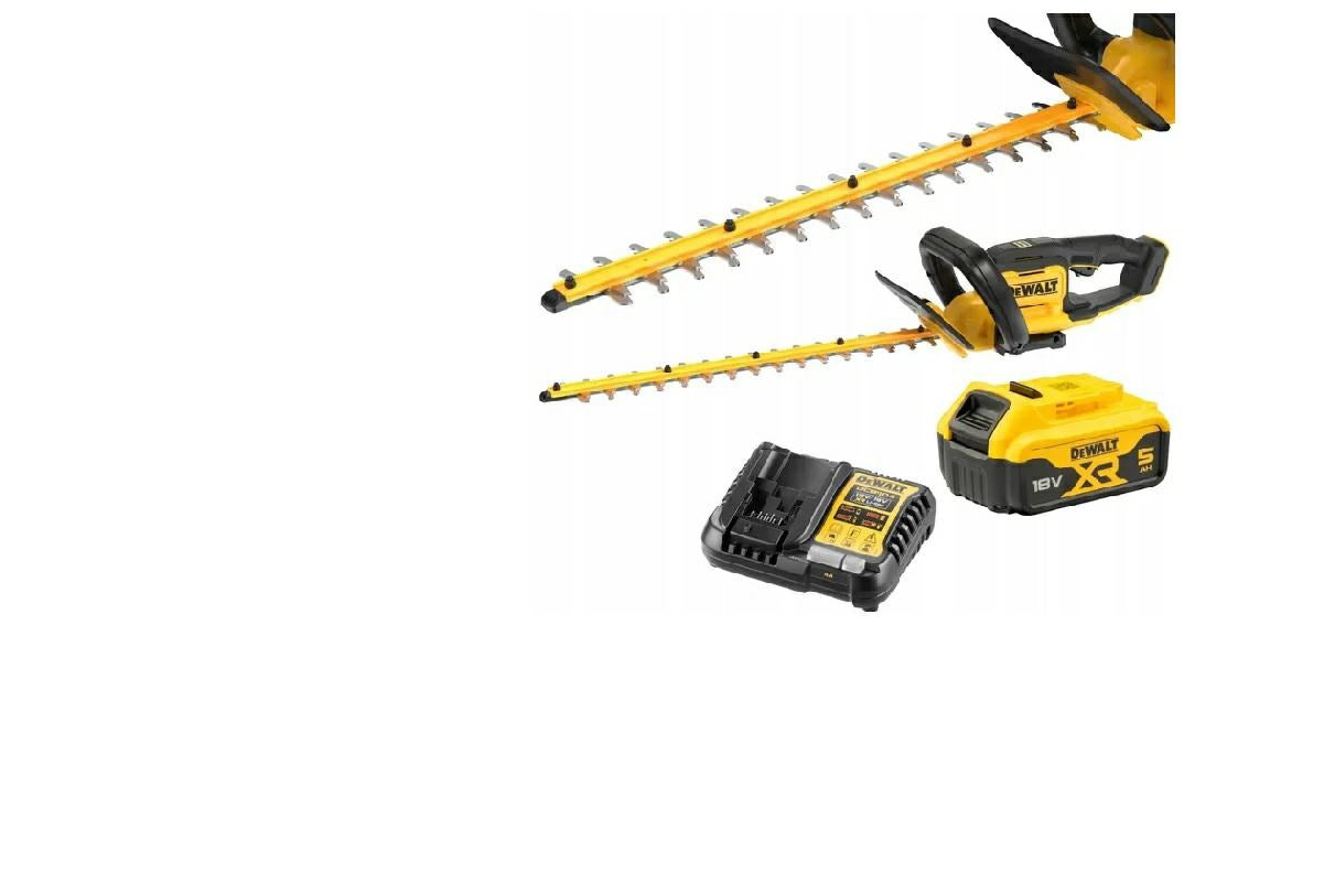 DEWALT Hedge Trimmer 18V DCMHT564P1 550 mm 25 mm 1x5.0Ah