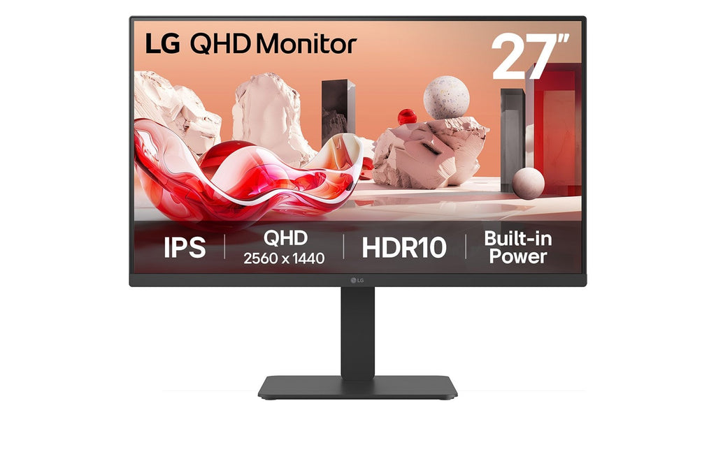 LG 27  Monitor 27BA54QB-B QHD DP HDMI IPS HDR10