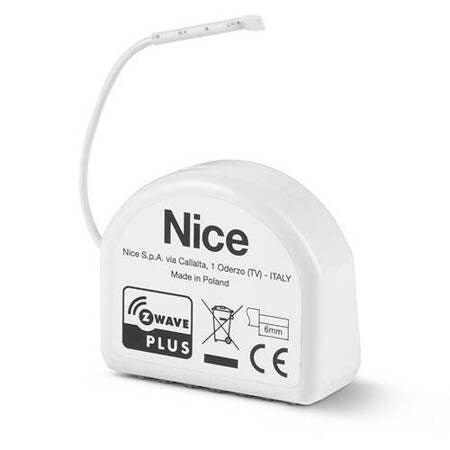 Nice DoubleSmart-Control Module for Smart Home - Model NICE FGS-213 ZW5 EU